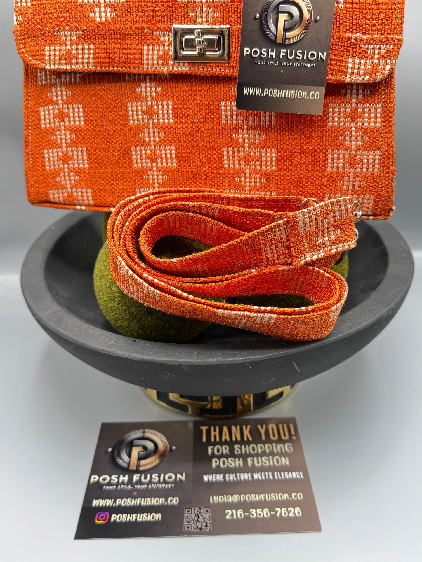 Sunset Radiance Handwoven Satchel Bag