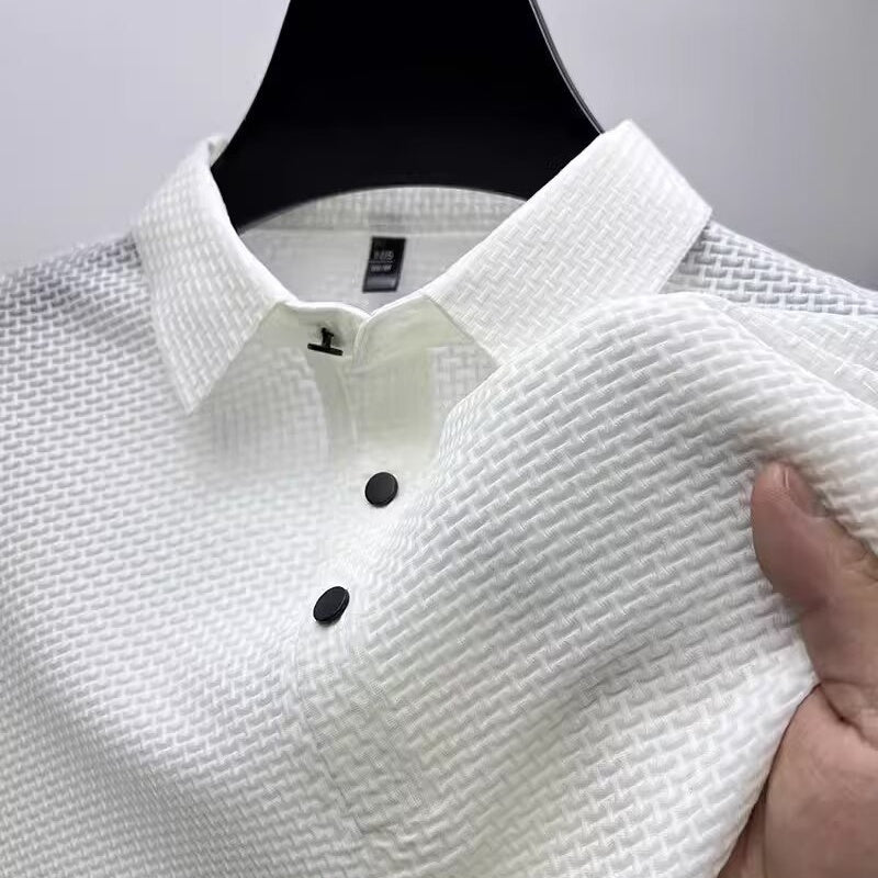Short-sleeved Business Casual T-shirt Men's Polo Shirt