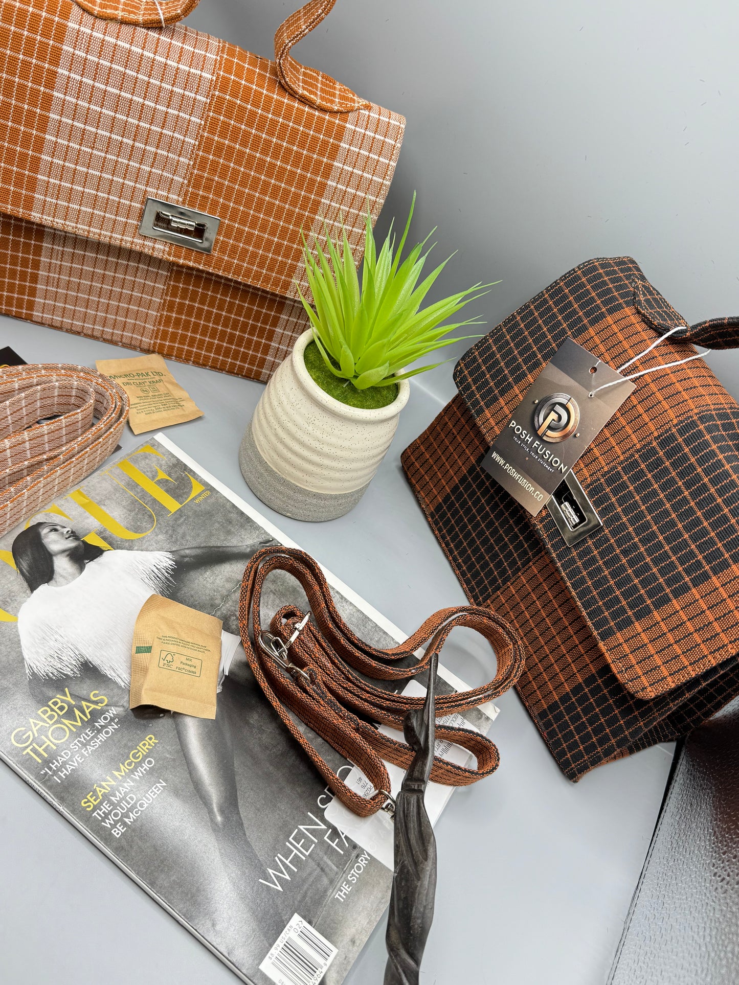 Heritage Weave Satchel Bag