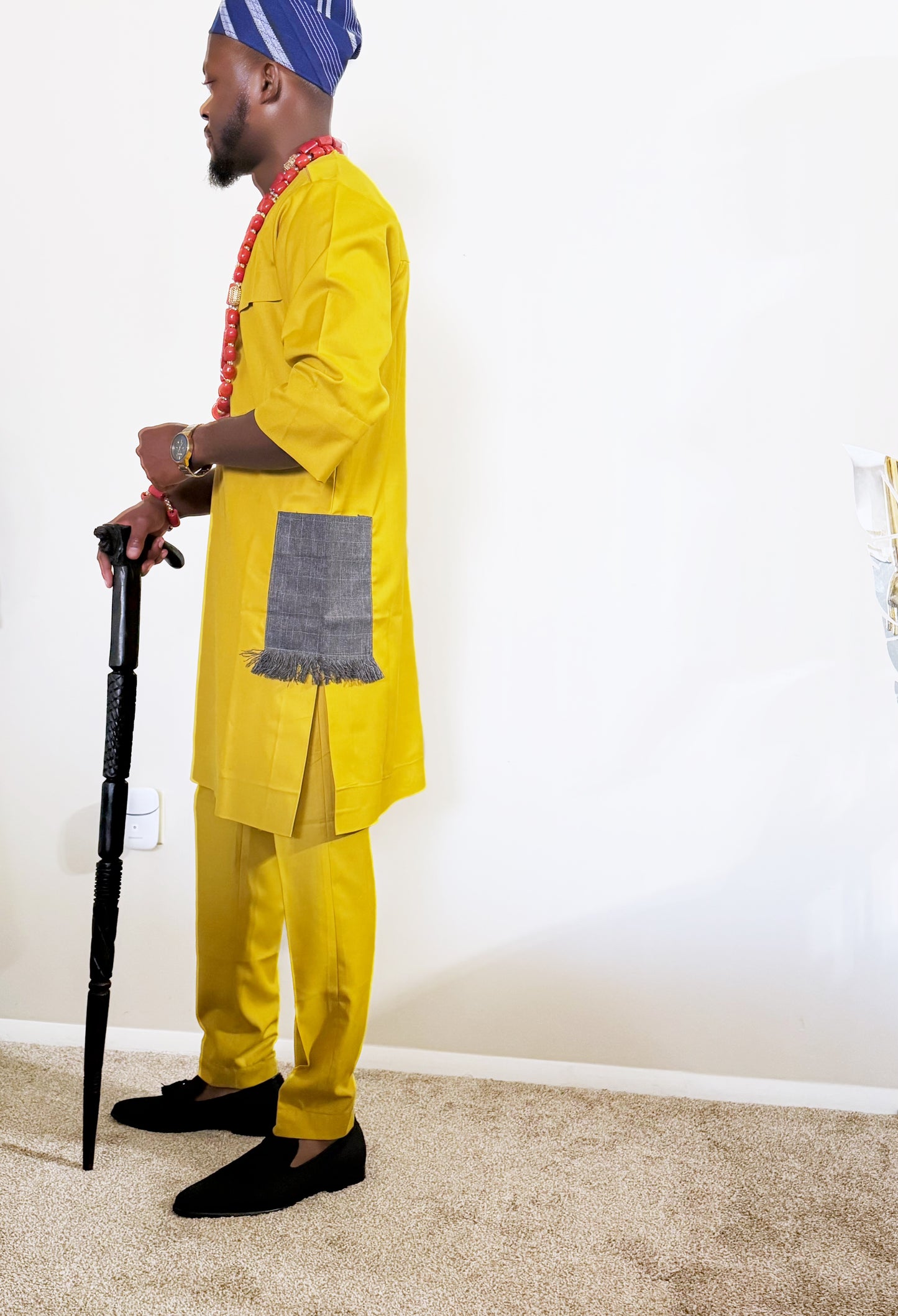 Senator Suit with Heritage Accents