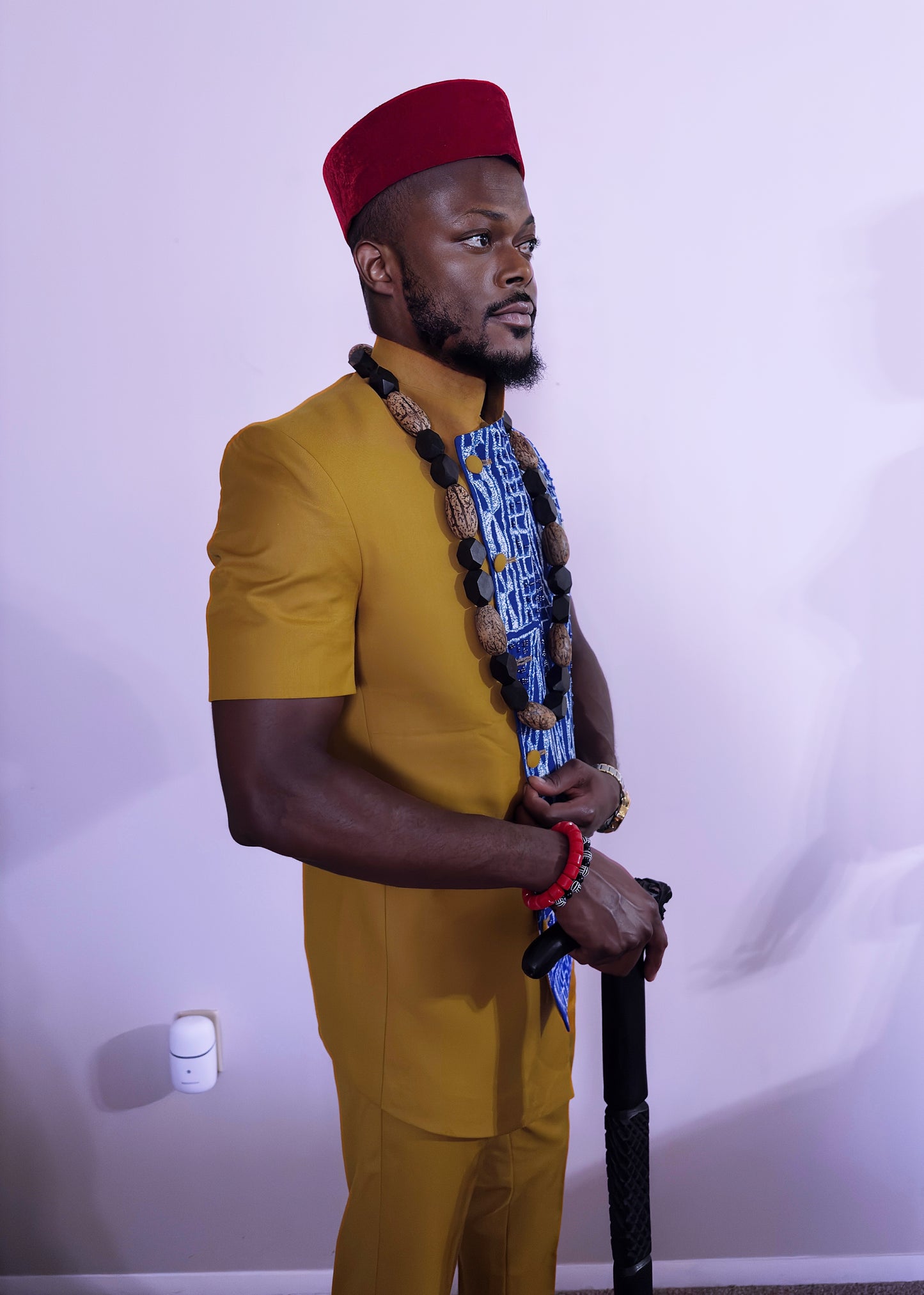 Bamileke Monarch Men’s Suit Set
