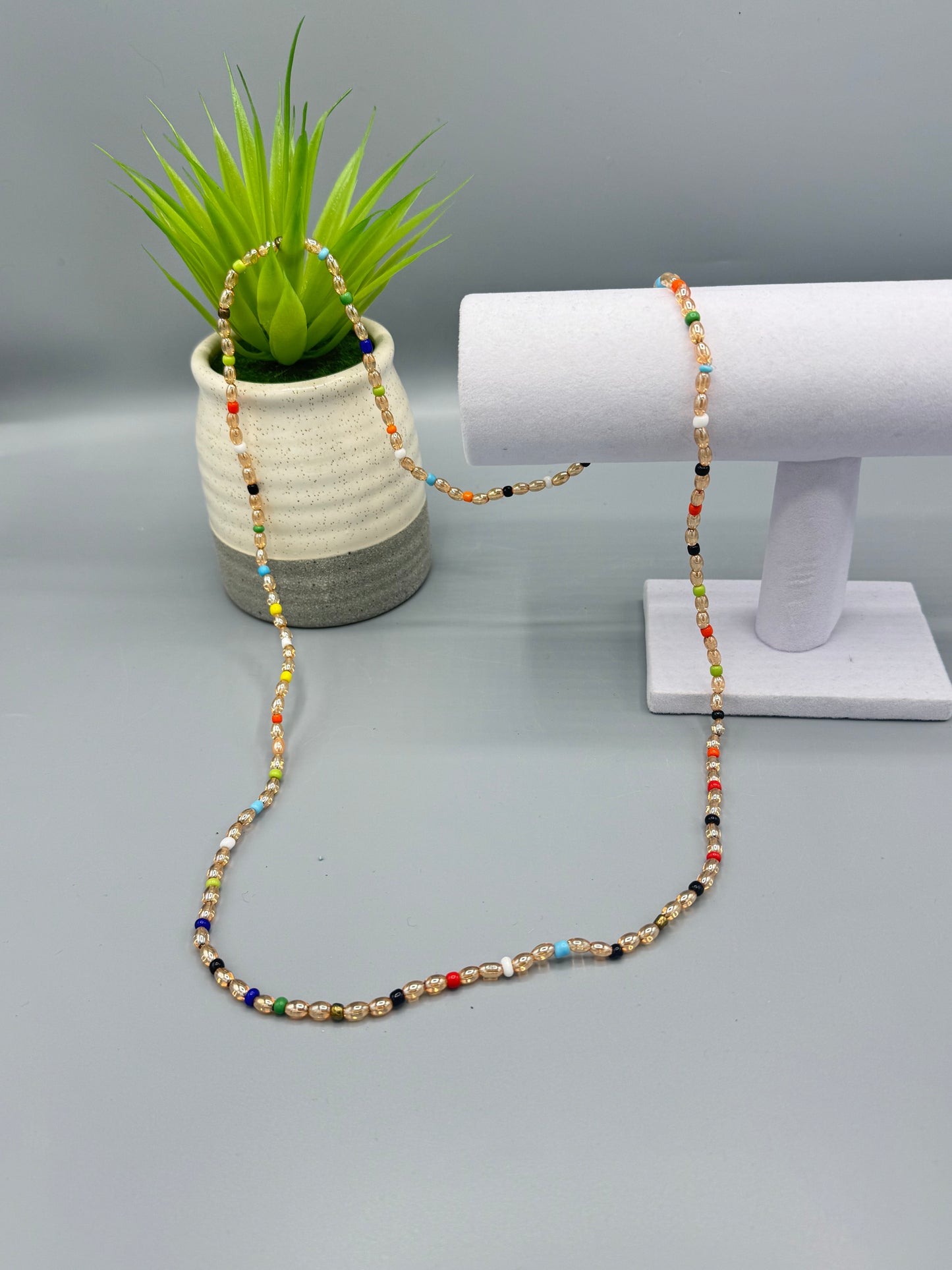 Radiant Mix Multicolor Waist Beads