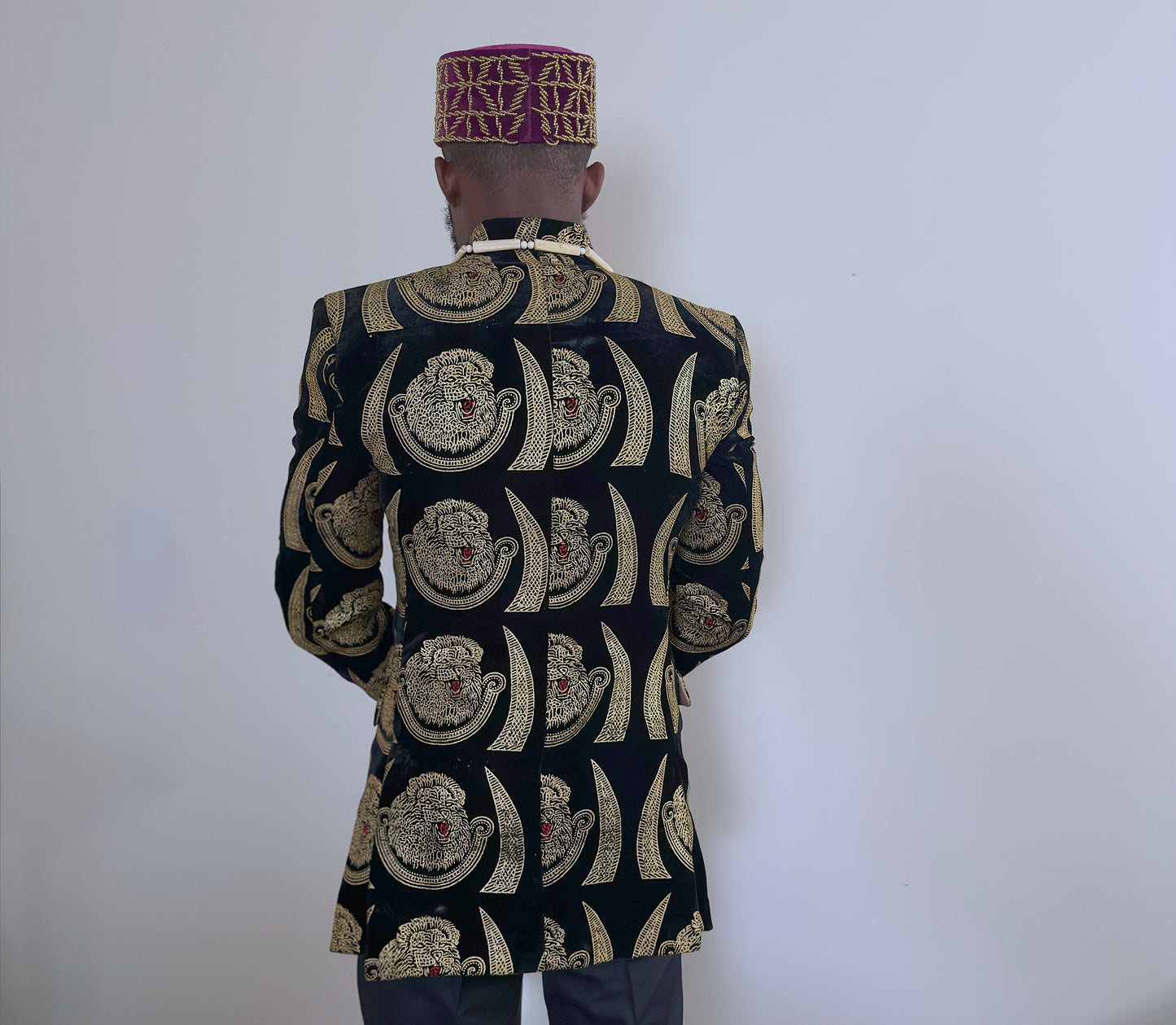 Regal Isiagu Velvet Blazer