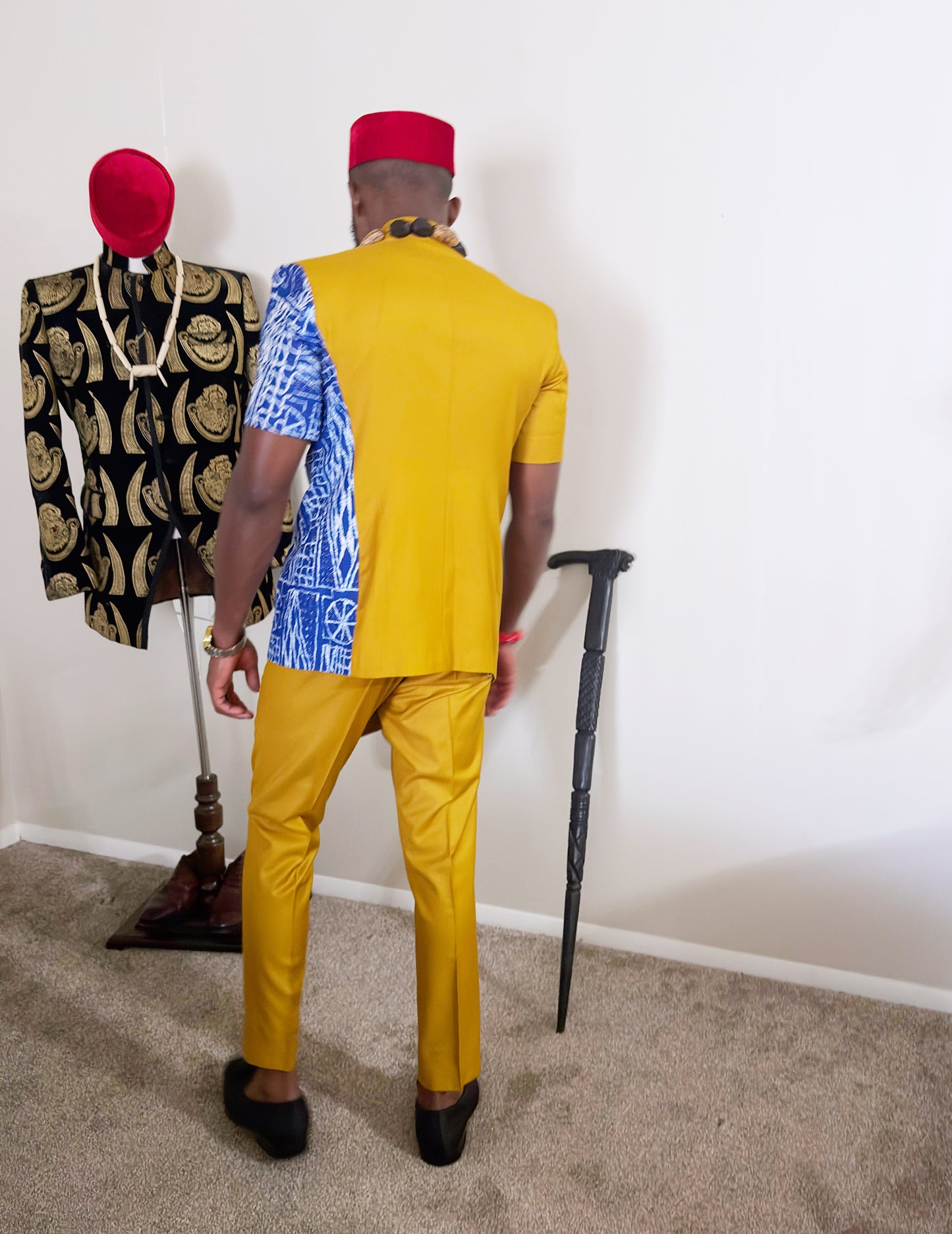 Bamileke Monarch Men’s Suit Set