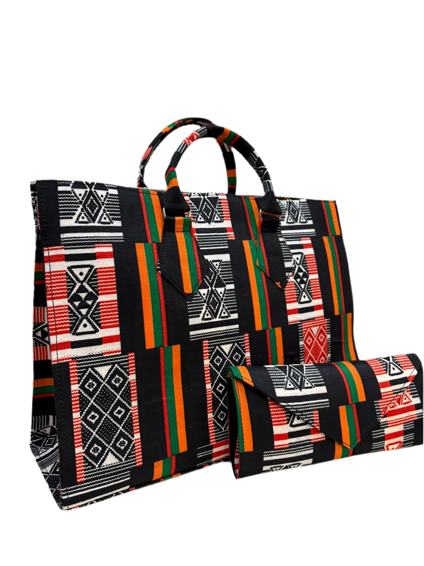 Cultural Luxe Tote & Clutch Set