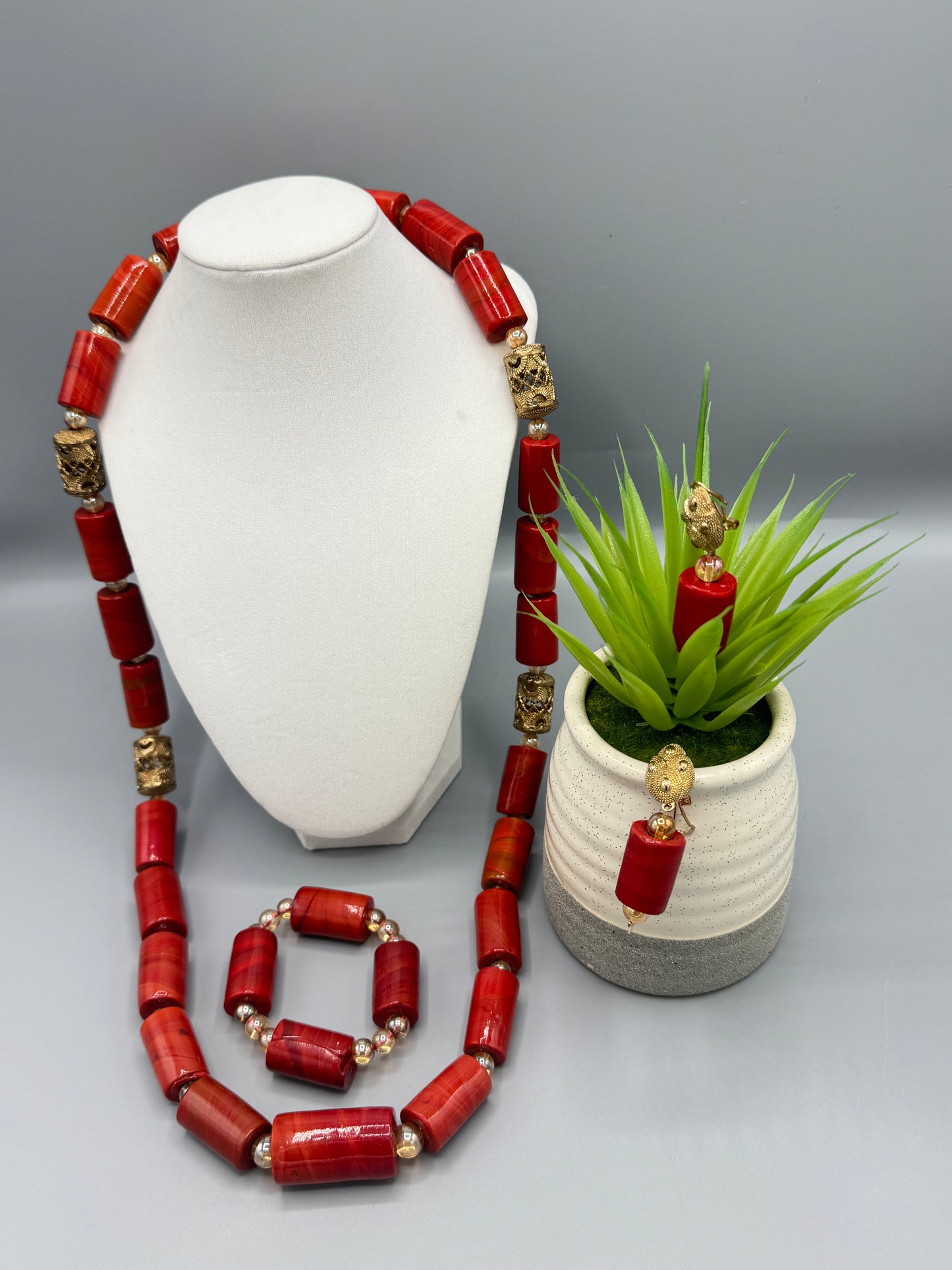 The Matriarch Beaded Set