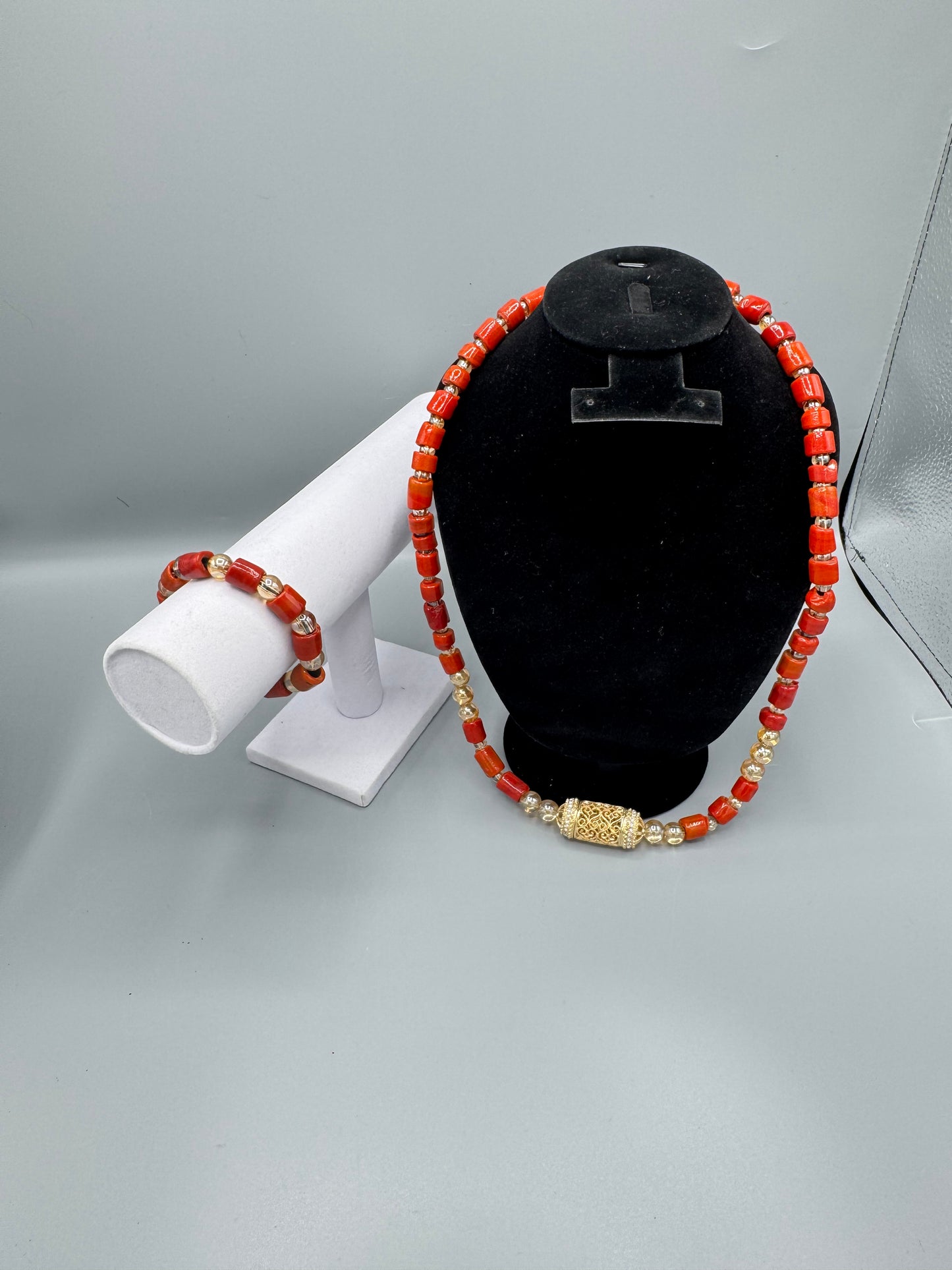 Afro-Essene Beaded Set