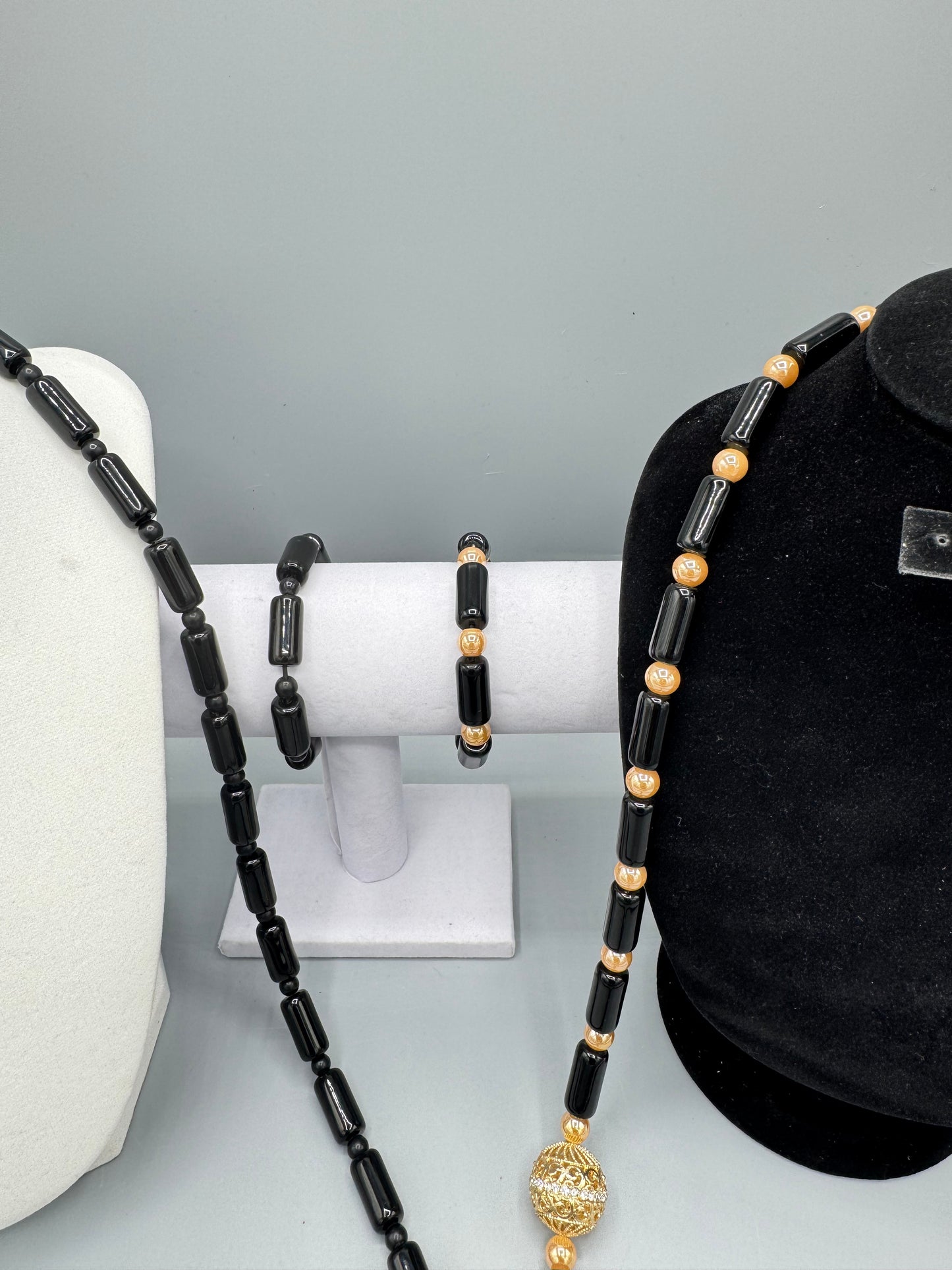 Afro-Essene Beaded Set