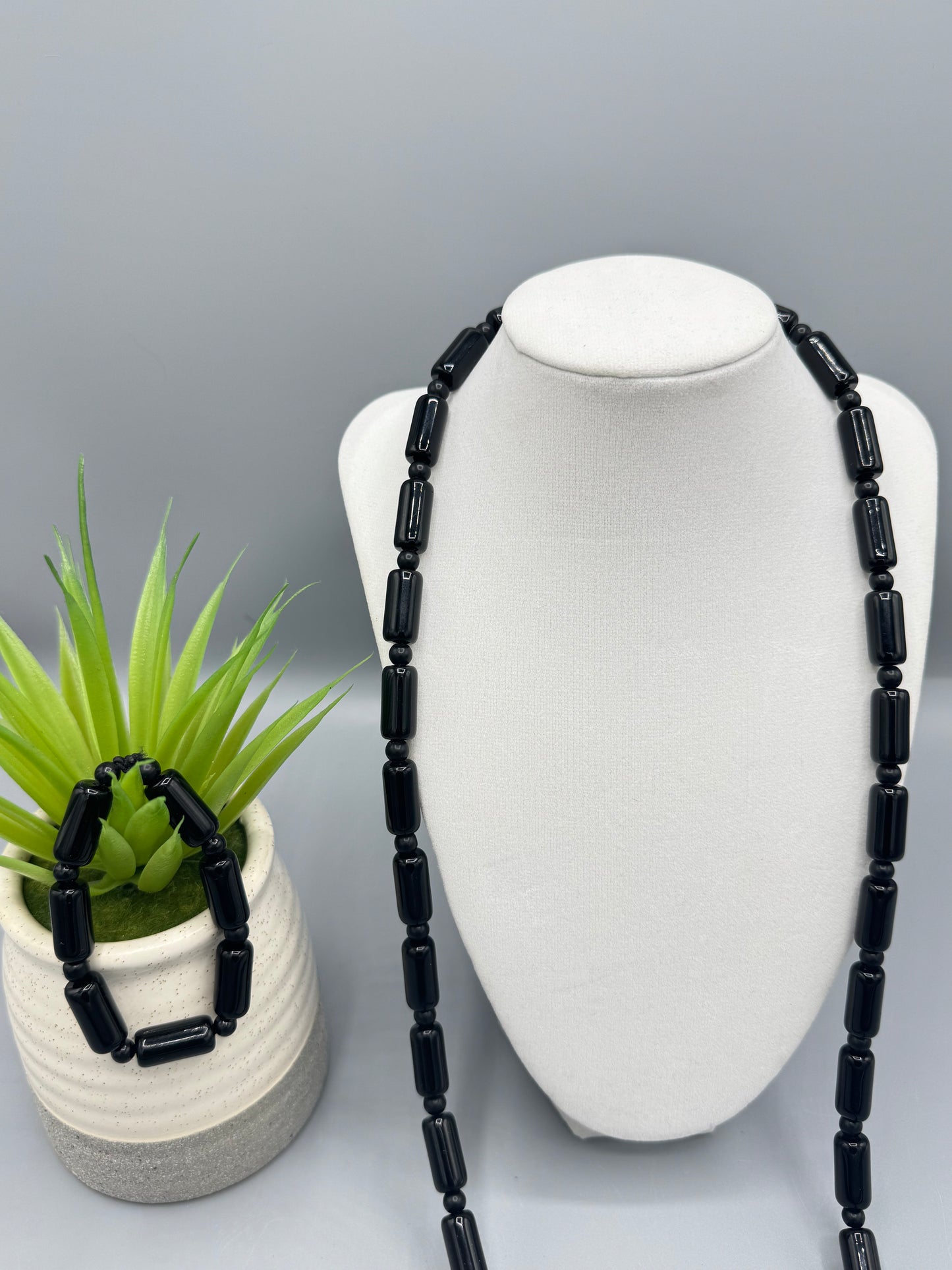 Afro-Essene Beaded Set