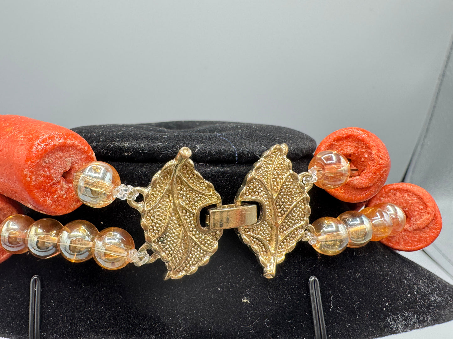 Coral Empress - Coral Beaded Jewelry Set