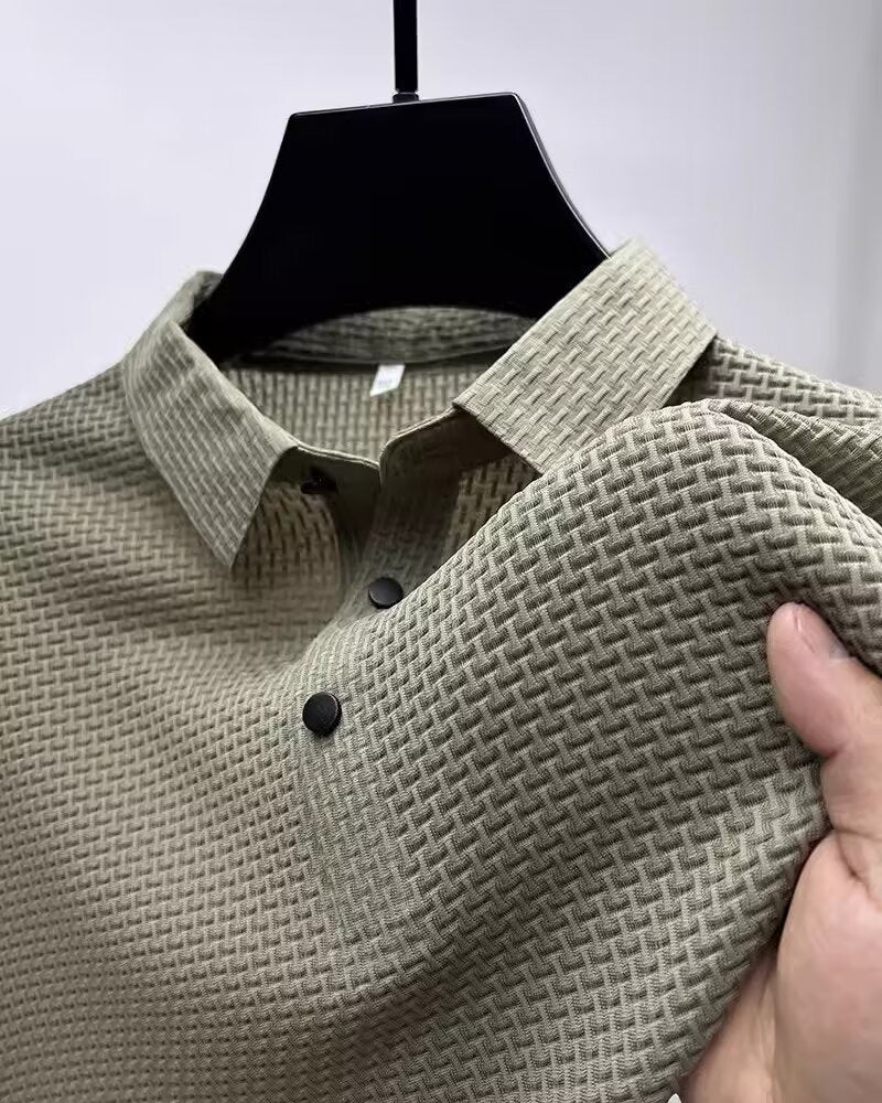 Short-sleeved Business Casual T-shirt Men's Polo Shirt
