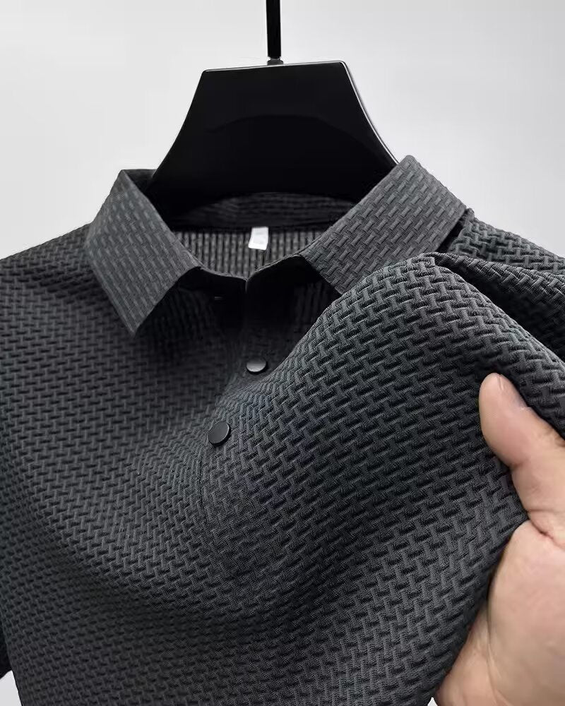 Short-sleeved Business Casual T-shirt Men's Polo Shirt
