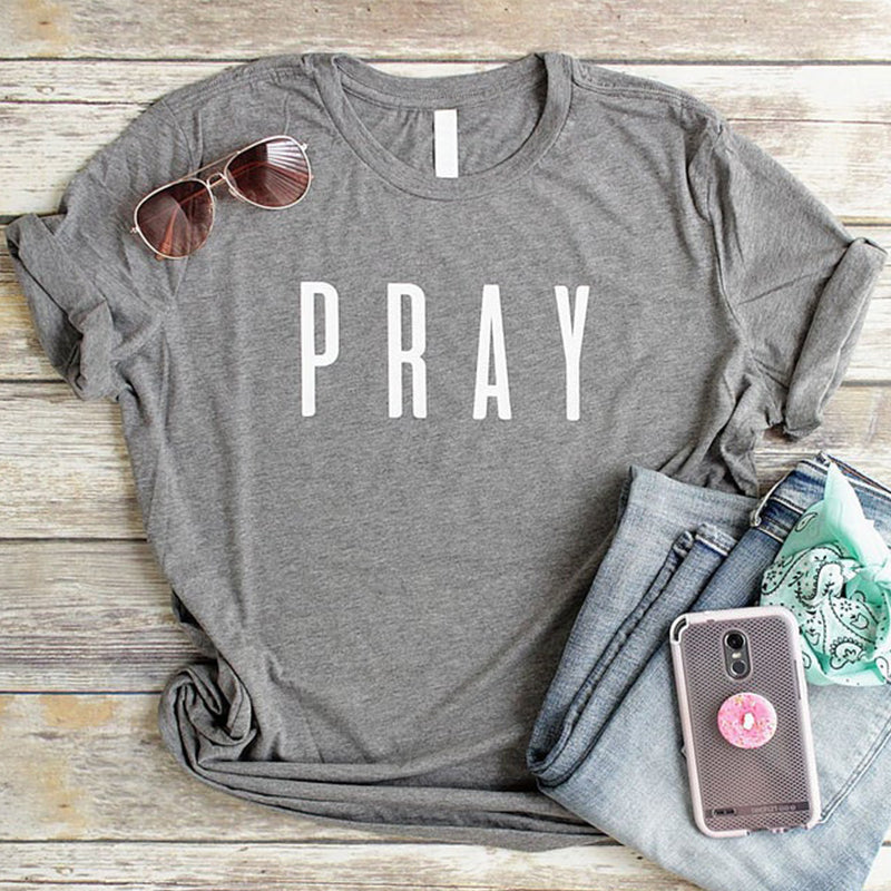 Pray Christian T Shirts Fashion