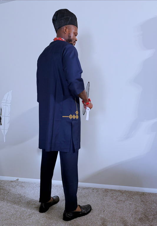 Navy Luxe Heritage Men Set