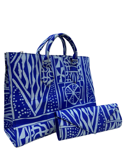 Cultural Luxe Tote & Clutch Set