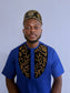 Royal Crest Hand-Beaded African Men Set