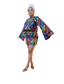 Ankara Two-Piece Set – Crop Top & Mini Skirt”