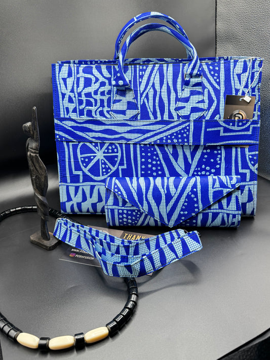 Cultural Luxe Tote & Clutch Set