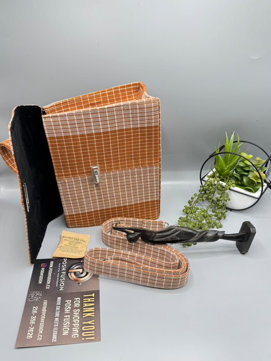 Heritage Weave Satchel Bag