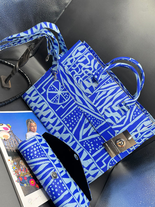 Cultural Luxe Tote & Clutch Set