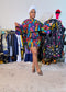 Ankara Two-Piece Set – Crop Top & Mini Skirt”