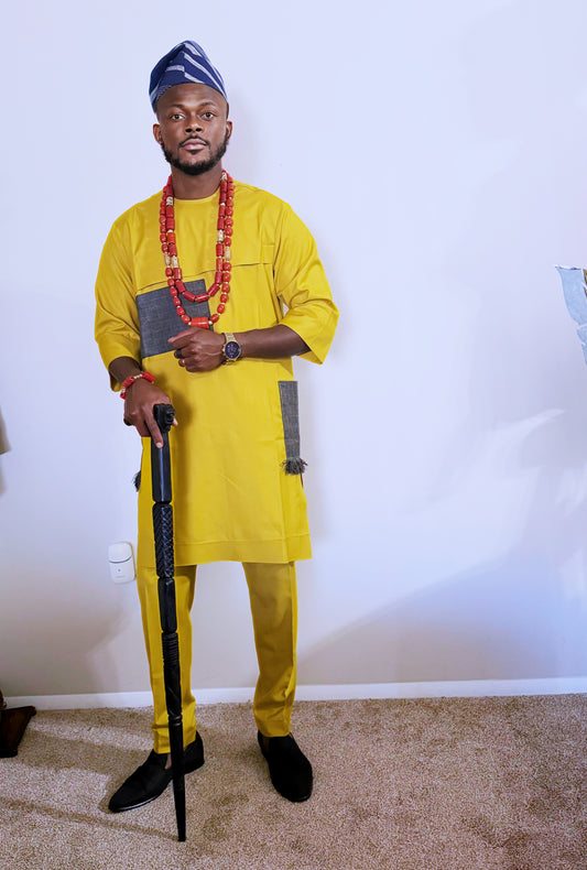 Senator Suit with Heritage Accents