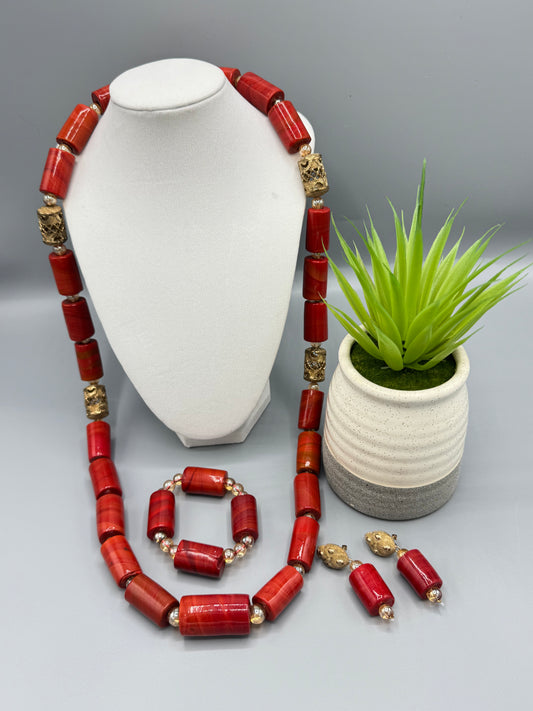 The Matriarch Beaded Set