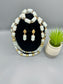 White/Gold Royal Drift Beaded Set